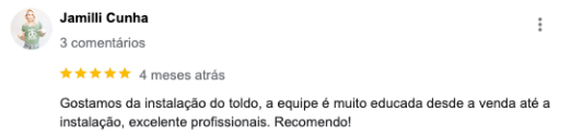 Depoimento de cliente 2