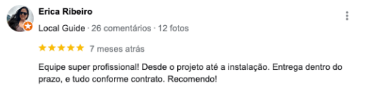 Depoimento de cliente 3