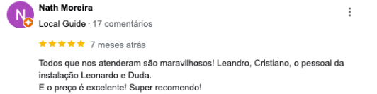 Depoimento de cliente 6